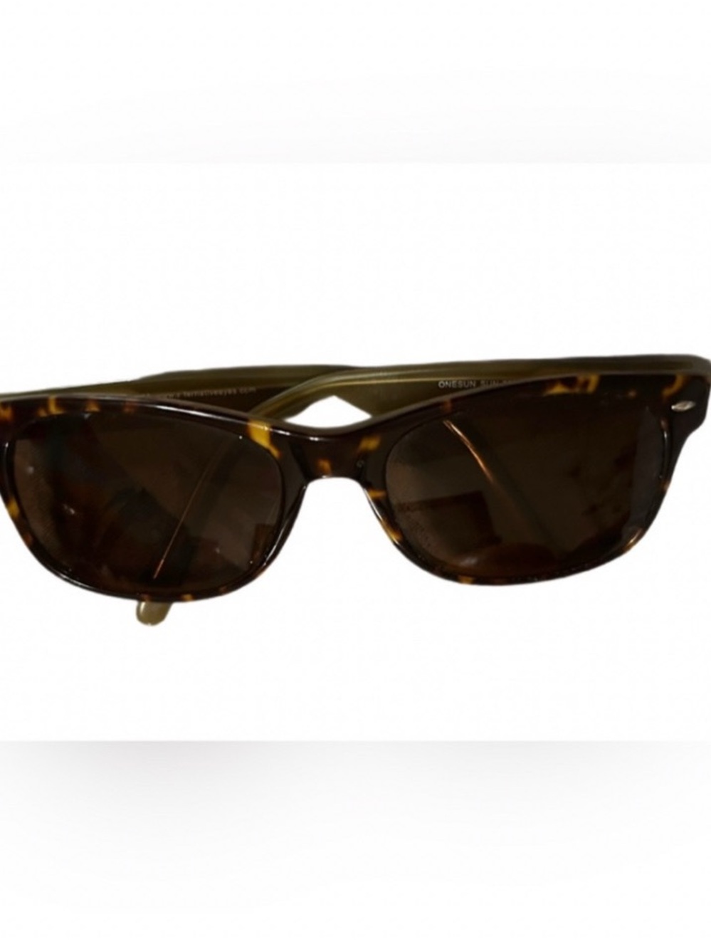 Women’s Onesun Tortoiseshell Sunglasses with Brown Lenses
